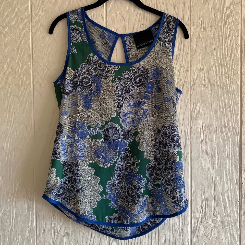 Harlowe & Graham Floral Tank Top